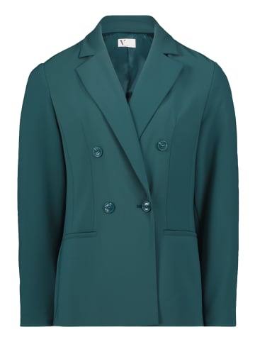 Vera Mont Blazer-Jacke mit Taschen in Oriental Green