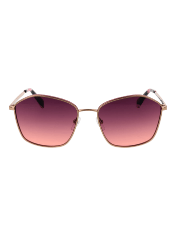 Liu Jo Frauen Sonnenbrille Geometrisch Rose Gold