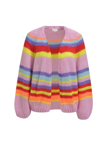 Milano Italy Oversized Raglan Cardigan 1/1 Sleeve in Colorful Print