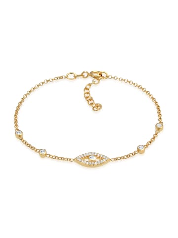 Elli Armband 925 Sterling Silber Evil Eye in Gold