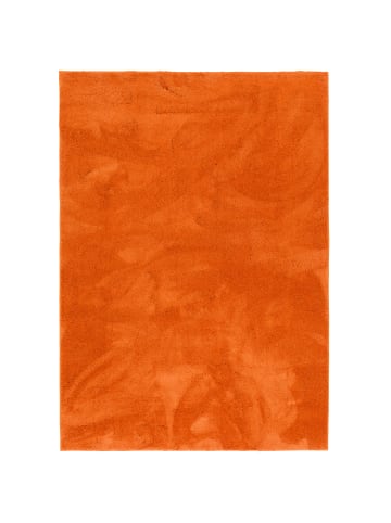 Pergamon Super Soft Kinder Hochflor Teppich Silky Kids in Orange