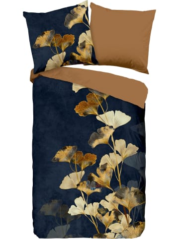 Good Morning Renforcé Wendebettwäsche in braun-schwarz