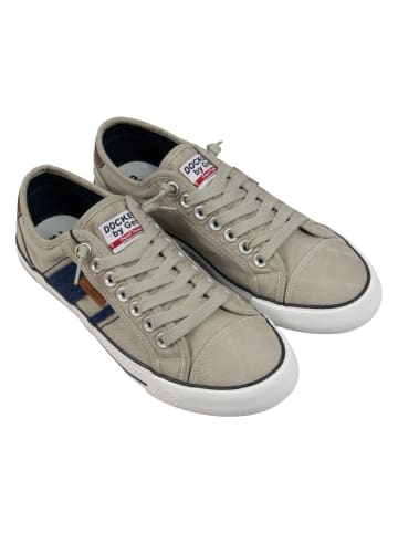 Dockers by Gerli Sneaker Washed Canvas in Beige