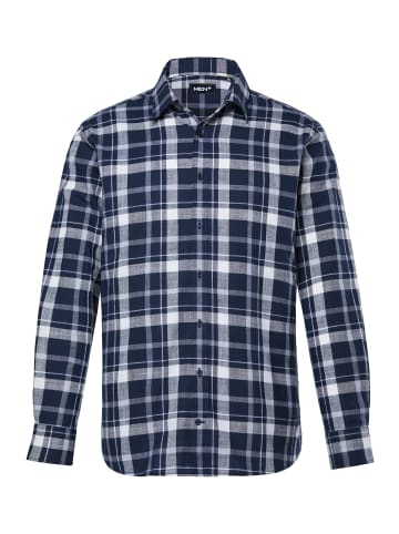 Men Plus Hemd in navy blau