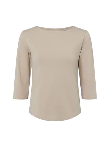 Franco Callegari Langarmshirt in taupe - 0005