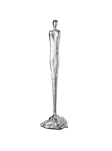 GILDE Skulptur "Male" in Silber - H. 66 cm