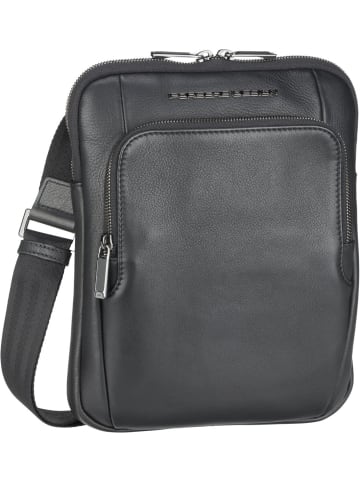 Porsche Design Umhängetasche Roadster Leather Shoulderbag S 1511 in Black