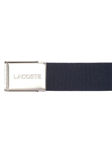 Lacoste Gürtel in dunkelblau