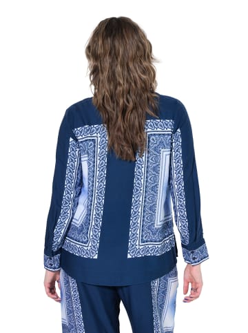 Studio Untold Hemdbluse in dunkelblau
