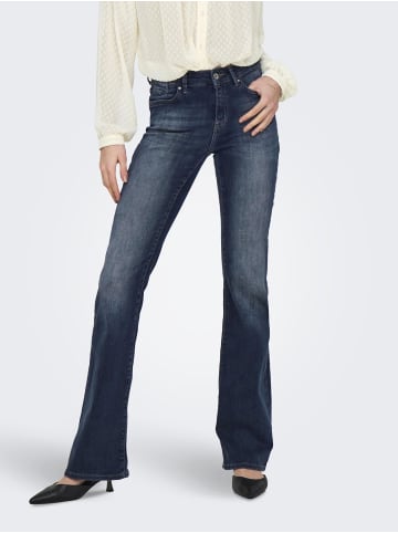 ONLY Flared fit jeans in Blue Black Denim