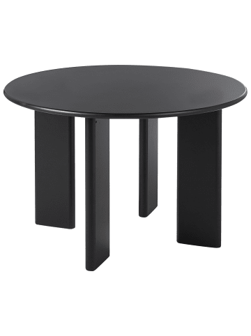 Beliani Esszimmertisch COSMO in Schwarz - (W) 120 x (H) 75 x (L) 120 cm