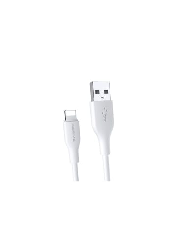 COFI 1453 2.4A 3 Meter iPhone Datenkabel 2.4A USB zu iPhone Schnell in Weiß