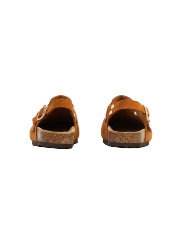 Divine Factory Kinder-Pantolette aus Leder Noga Boreali BS Edge Braun