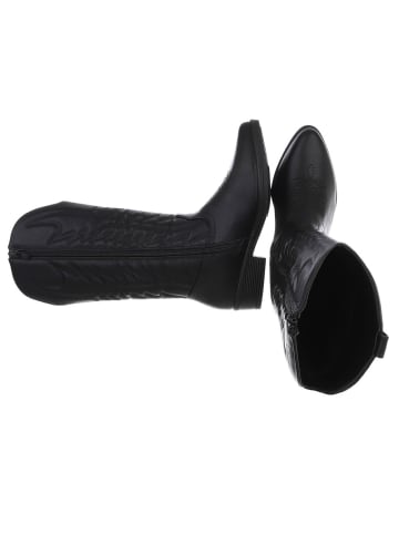 Ital-Design Stiefel in Schwarz