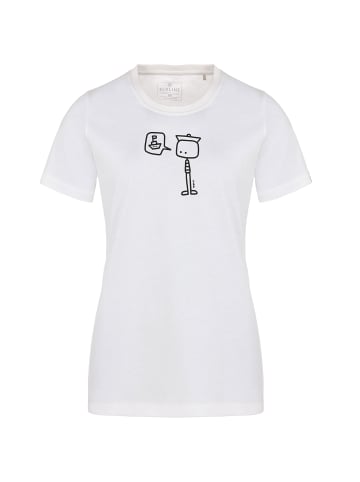 elkline T-Shirt Seemaen in white