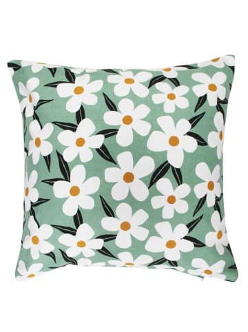 Douceur d’Intérieur Baumwollkissenbezug in grün