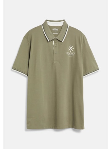s.Oliver Polo-Shirt in 78D1_helles olivgrün