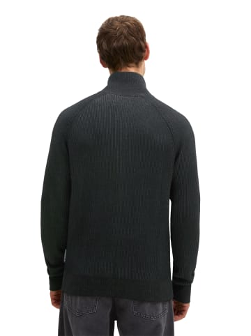 Marc O'Polo Stehkragen-Strickjacke regular in Schwarz