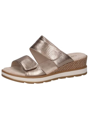 Caprice Pantolette in TAUPE METALLIC