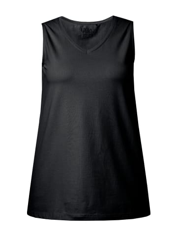 Ulla Popken Strick-Top in schwarz