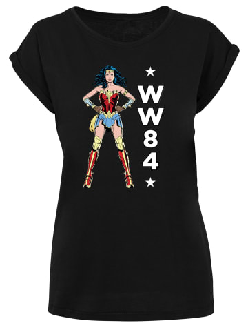 F4NT4STIC T-Shirt DC Comics Wonder Woman 84 Standing Logo in schwarz