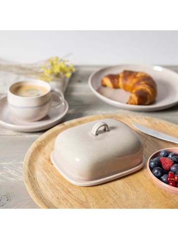 like. by Villeroy & Boch Butterdose Perlemor Home 15,5 x 12 x 8 cm in beige