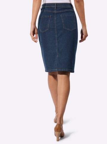 WITT WEIDEN Jeans-Rock in blue-stone-washed