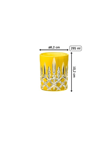 Whiskyglas Laudon in Gelb 295 ml