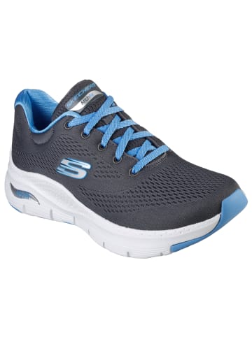 Skechers Sneaker "ARCH FIT BIG APPEAL" in Dunkelgrau / Blau