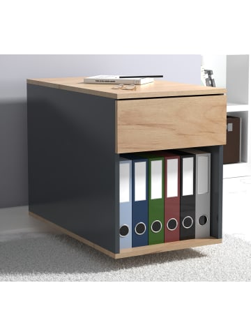 VCM  Rollcontainer Bürocontainer Dalosa 1 Schublade in Anthrazit