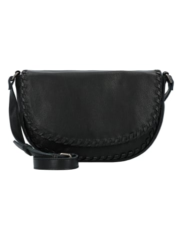 FREDs BRUDER Calm Umhängetasche Leder 26 cm in black