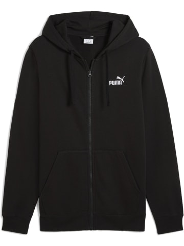 Puma Jacke "ESS No.1 Logo Full-Zip Hoodie TR" in Schwarz