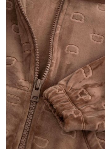 Coccodrillo Velours-Trainingsjacke in braun
