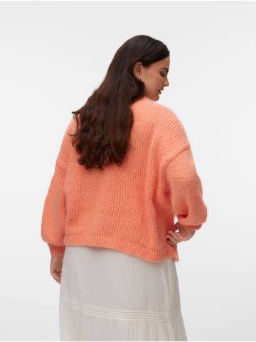 Vero Moda Strickjacke in Peach Cobbler