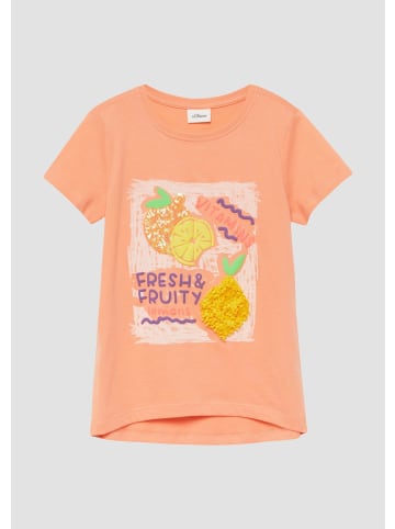 s.Oliver T-Shirt in 2218_hellorange