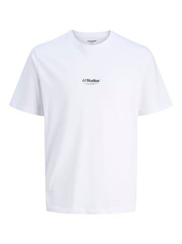 JACK & JONES PLUS T-shirt in White