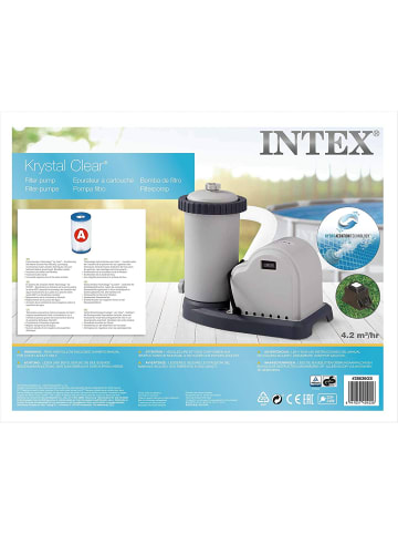 Intex Filterpumpe Poolpumpe 5678 L/h in weiß