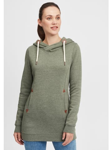 Oxmo Hoodie OXVicky Sweat Hoodie Long in Grün