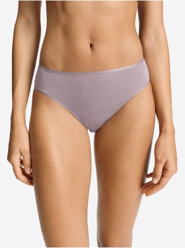 Hanro Midislip Cotton Seamless in stormy rose