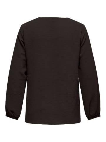 ONLY Carmakoma Bluse in Black Coffee