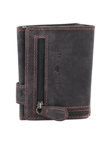 Greenburry Vintage Original Geldbörse RFID Leder 8,5 cm in azur