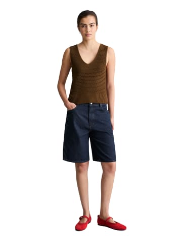 Marc O'Polo DENIM Stricktop slim in Umbra Brown