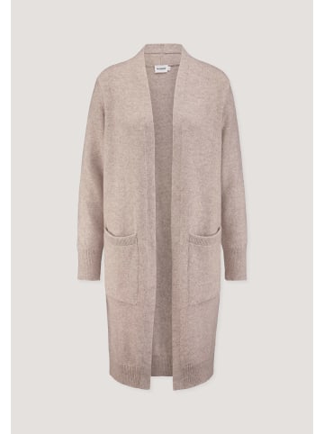 Hessnatur Strick Jacke in rosé