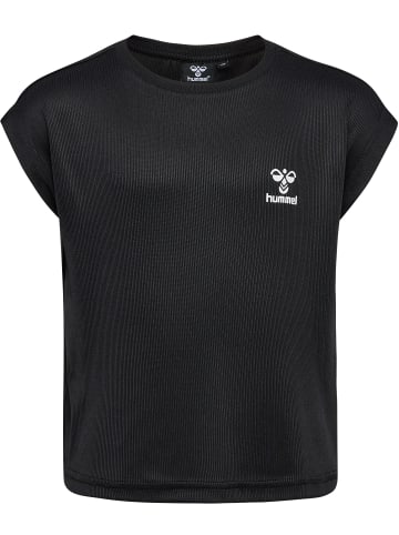 Hummel Hummel T-Shirt Hmlrillo Multisport Mädchen Atmungsaktiv in BLACK