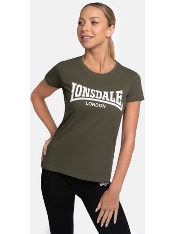 Lonsdale T-Shirt "Cartmel" in Grün
