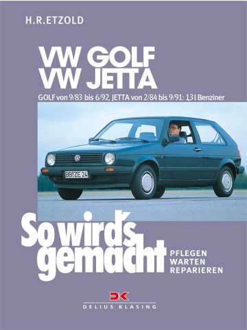 Delius Klasing VW GOLF II von 9/83 bis 6/92, VW JETTA II von 2/84 bis 9/91