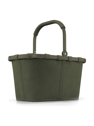 Reisenthel Carrybag Einkaufstasche 48 cm in cord dark matcha