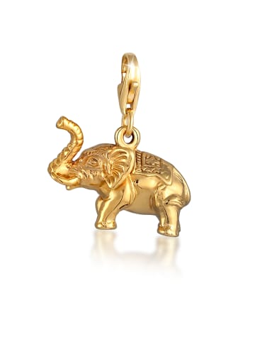 Nenalina Charm 925 Sterling Silber Elefant in Gold