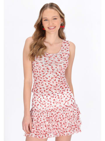 myMo Women Top in red cherry