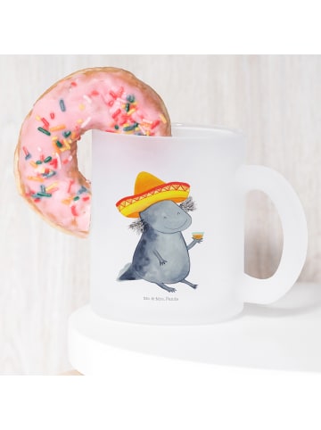 Mr. & Mrs. Panda Trinkbecher Axolotl Tequila ohne Spruch in Transparent